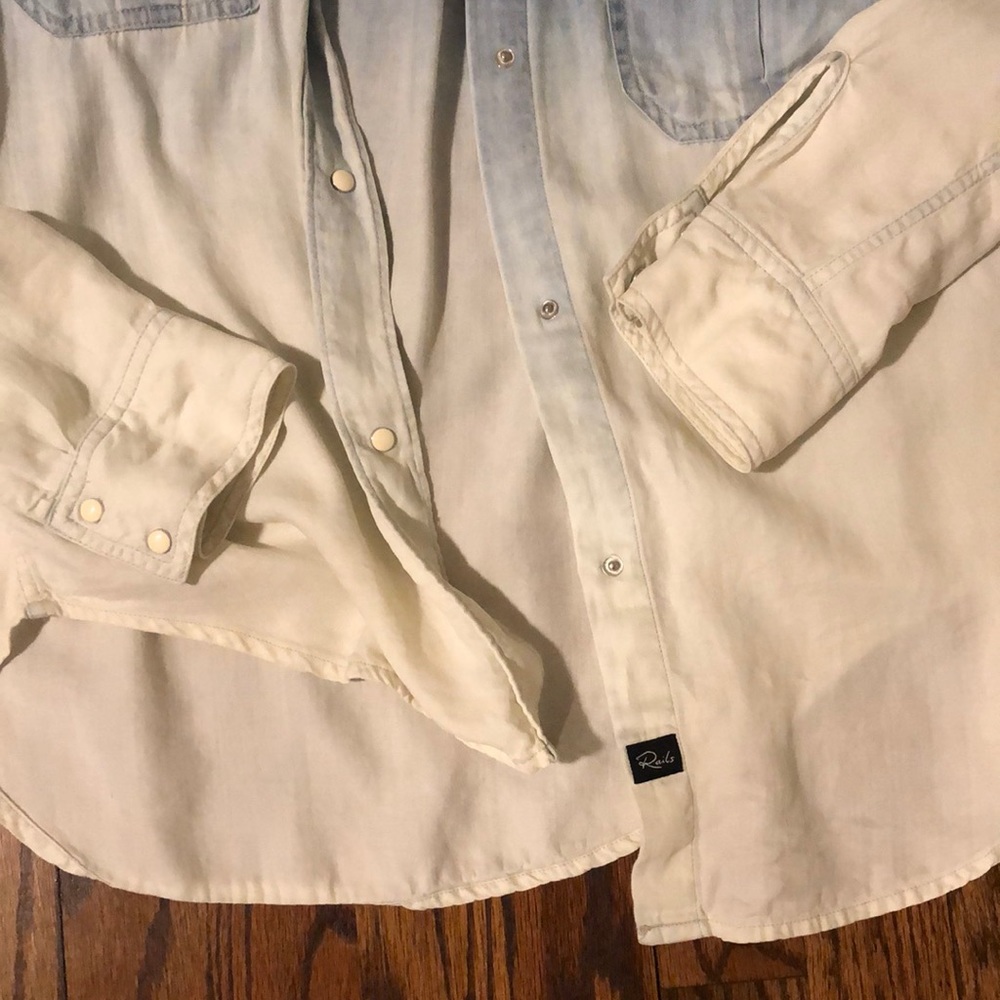 Rails Ombr Button Down Xs - image 4